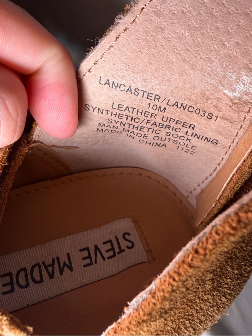 Steve Madden Men's Suede Chukka Boots in Tan Brown - Picture 6 of 6